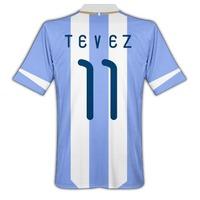 2011-12 Argentina Home Shirt (Tevez 11)