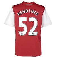 2011-12 Arsenal Nike Home Shirt (Bendtner 52) - Kids