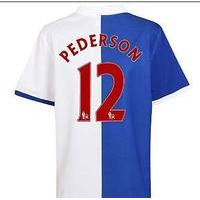 2010-11 Blackburn Rovers Home Shirt (Pedersen 12)