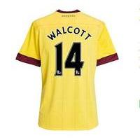 2010 11 arsenal nike away shirt walcott 14 kids