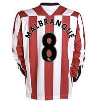 2011-12 Sunderland Umbro L/S Home Shirt (Malbranque 8)