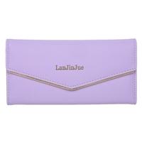 2016 Fashion Lady Women Clutch Wallets Bag Popular Purse Long PU Card Coin Holder Case for Birthday Gift