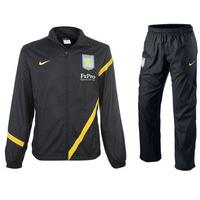 2011-12 Aston Villa Nike Sideline Tracksuit (Black)