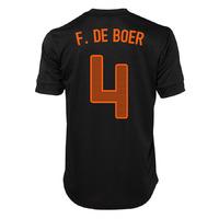 2012-13 Holland Nike Away Shirt (De Boer 4) - Kids
