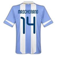 2011-12 Argentina Home Shirt (Mascherano 14)