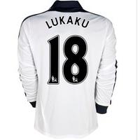 2011 12 chelsea long sleeve third shirt lukaku 18