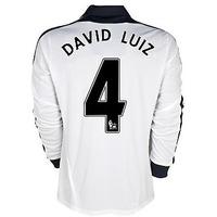 2011-12 Chelsea Long Sleeve Third Shirt (David Luiz 4)