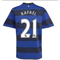 2011 12 man utd nike away shirt rafael 21 kids