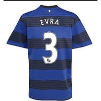 2011 12 man utd nike away shirt evra 3 kids