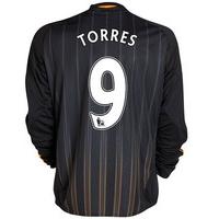 2010-11 Chelsea Long Sleeve Away Shirt (Torres 9)