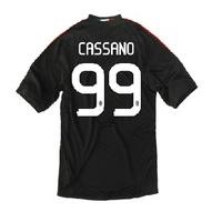 2010 11 ac milan 3rd shirt cassano 99