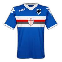 2010-11 Sampdoria Home Kappa Football Shirt (Kids)