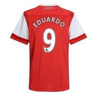 2010 11 arsenal nike short sleeve home shirt eduardo 9 kids