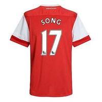 2010 11 arsenal nike short sleeve home shirt song 17 kids