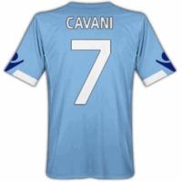 2010-11 Napoli Macron Home Shirt (Cavani 7)