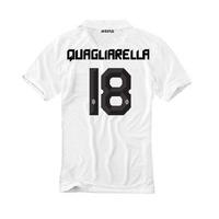 2010 11 juventus nike away shirt quagliarella 18