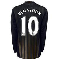 2010-11 Chelsea Long Sleeve Away Shirt (Benayoun 10)