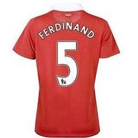 2010-11 Man Utd Nike Womens Home Shirt (Ferdinand 5)