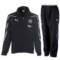 2010-11 Newcastle Puma Woven Tracksuit (Black)