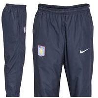 2010-11 Aston Villa Nike Woven Warmup Pants