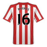 2010-11 Sunderland Umbro Home Shirt (Riveros 16)