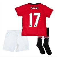 2013 14 man united home mini kit nani 17