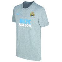 2013-14 Man City Nike JDI Core Tee (Grey)