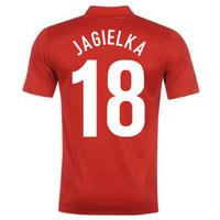 2013-14 England Away Shirt (Jagielka 18) - Kids