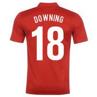 2013-14 England Away Shirt (Downing 18) - Kids