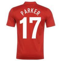 2013-14 England Away Shirt (Parker 17) - Kids