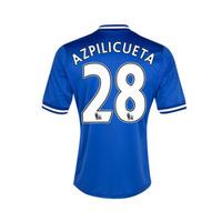 2013-14 Chelsea Home Shirt (Azpilicueta 28) - Kids