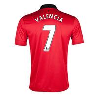 2013 14 man united home shirt valencia 7 kids