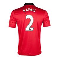 2013-14 Man United Home Shirt (Rafael 2) - Kids