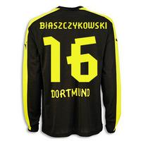 2013-14 Borussia Dortmund Away Long Sleeve Shirt (Blaszczykowski 16)