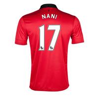 2013-14 Man United Home Shirt (Nani 17) - Kids