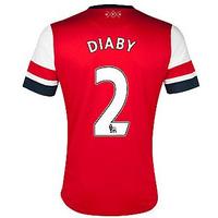 2012-13 Arsenal Nike Home Shirt (Diaby 2) - Kids