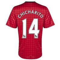 2012-13 Man Utd Nike Home Shirt (Chicharito 14)