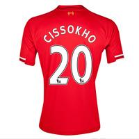 2013 14 liverpool home shirt cissokho 20 kids