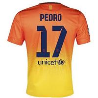 2012 13 barcelona nike away shirt pedro 17