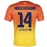 2012 13 barcelona nike away shirt mascherano 14