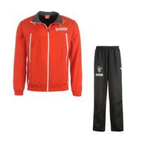 2013 14 rangers puma woven tracksuit red