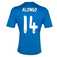 2013-14 Real Madrid Away Shirt (Alonso 14) - Kids