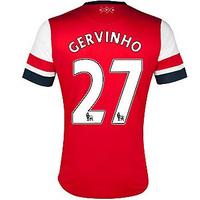 2012-13 Arsenal Nike Home Shirt (Gervinho 27) - Kids