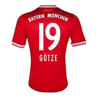 2013-14 Bayern Munich Home Shirt (Gotze 19) - Kids