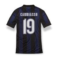 2013-14 Inter Milan Home Shirt (Cambiasso 19) - Kids