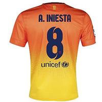 2012 13 barcelona nike away shirt ainiesta 8