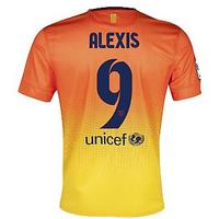 2012-13 Barcelona Nike Away Shirt (Alexis 9)