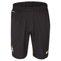 2013-14 Man City Home Nike GK Shorts (Black) - Kids