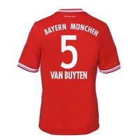 2013-14 Bayern Munich Home Shirt (Van Buyten 5) - Kids