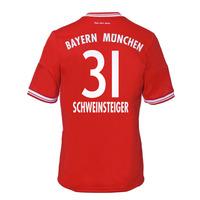 2013-14 Bayern Munich Home Shirt (Schweinsteiger 31) - Kids